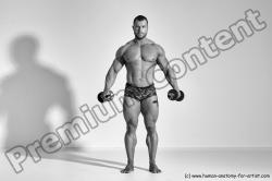 Bodybuilding reference poses of Ramon